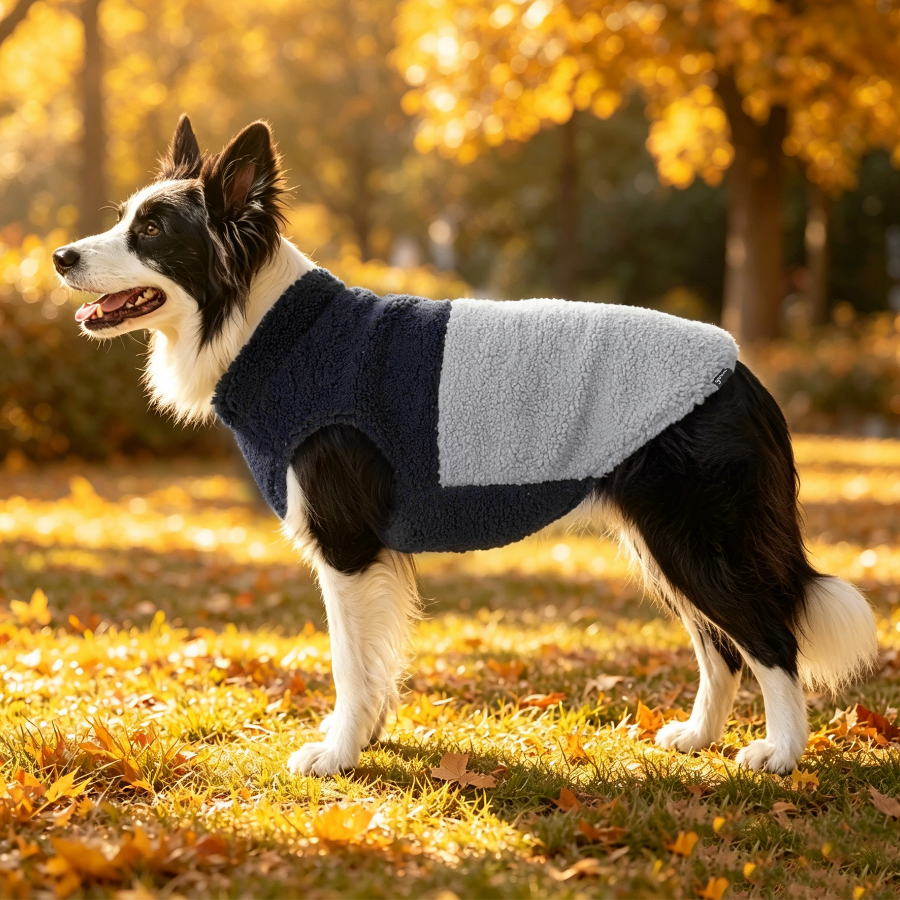 Gotoo Casaco Azul e Cinzento para c&atilde;es, , large Imagem n&uacute;mero 1
