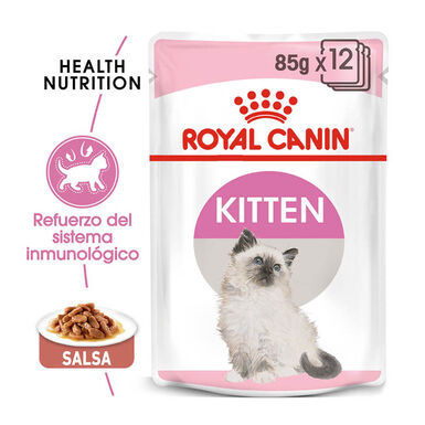 Pack 12 saquetas Royal Canin Feline Kitten Loaf 85 g