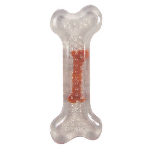 Flamingo chocolate hueso para perros Imagem n&uacute;mero 1