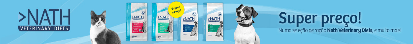 Nath Veterinary Diets: Super preço em ração para cão e gato