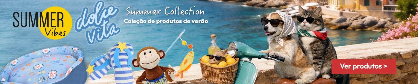 Summer Vibes: Cole&ccedil;&atilde;o de produtos de ver&atilde;o