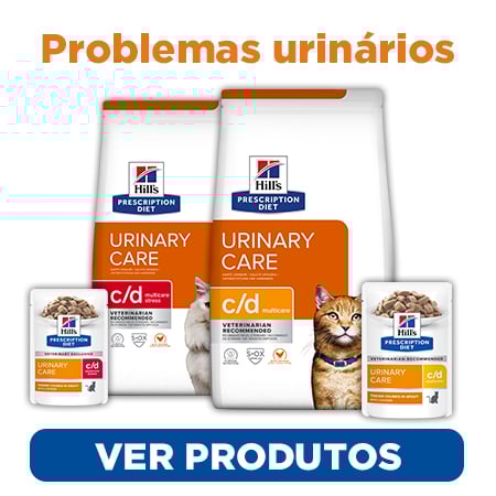 Hill's oferece uma ampla variedade de alimentos para o cuidado urinário do seu gato