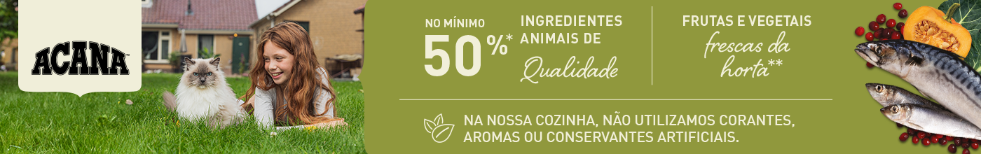 Acana Cat. O sabor que todos os gatos adoram.