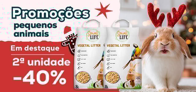 Small Life: 2ª unidade -40% em absorventes para roedores