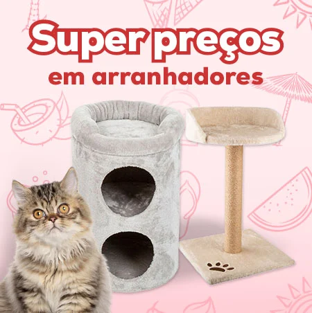 Brinque e relaxe: Super preço numa seleção de arranhadores
