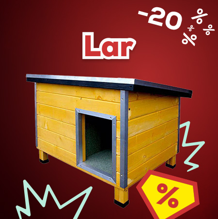 -20% numa seleção de casotas e artigos para o lar para cão