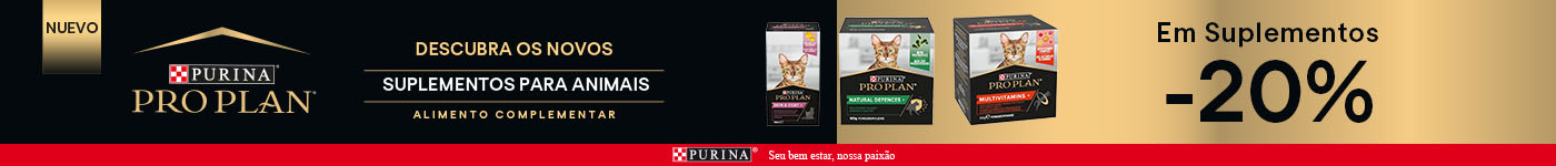 Pro Plan: -20% numa seleção de suplementos para gato