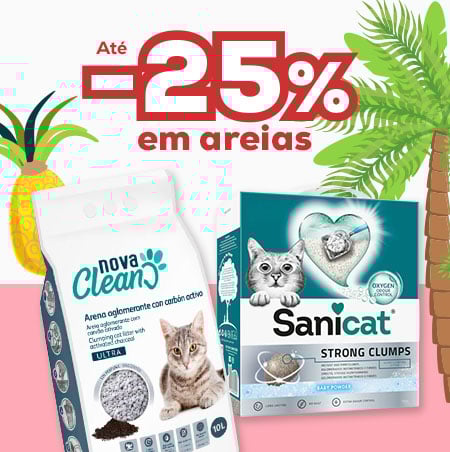 Até -25% numa seleção de areias