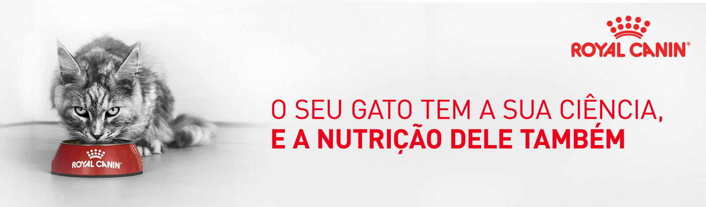 O seu gato tem a sua ciência, a sua nutrição também.