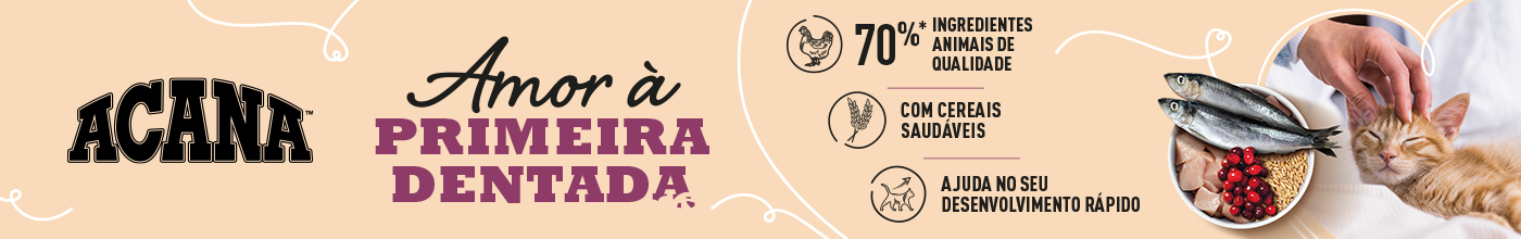 Acana. Alimentação natural para gatos junioes