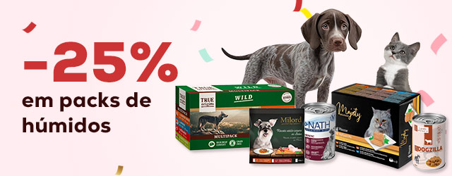 Kiwoko Days: -25% em packs de alimentação húmida