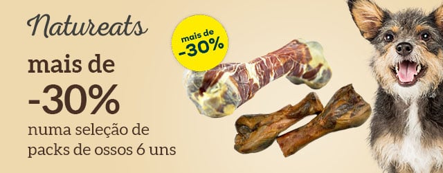 Natureats: Mais de -30% em packs de ossos (6 un.)