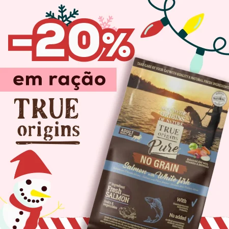 True Origins: -20% em ração para cão