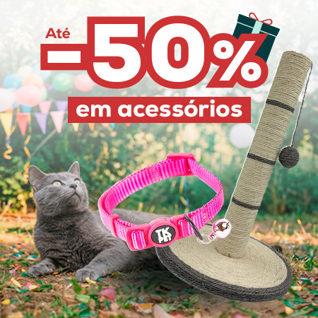 Até -50% numa seleção de acessórios