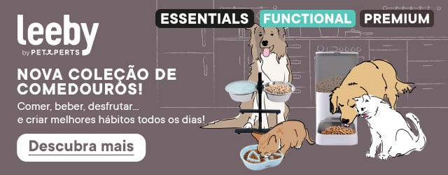Leeby: Novos comedouros e bebedouros