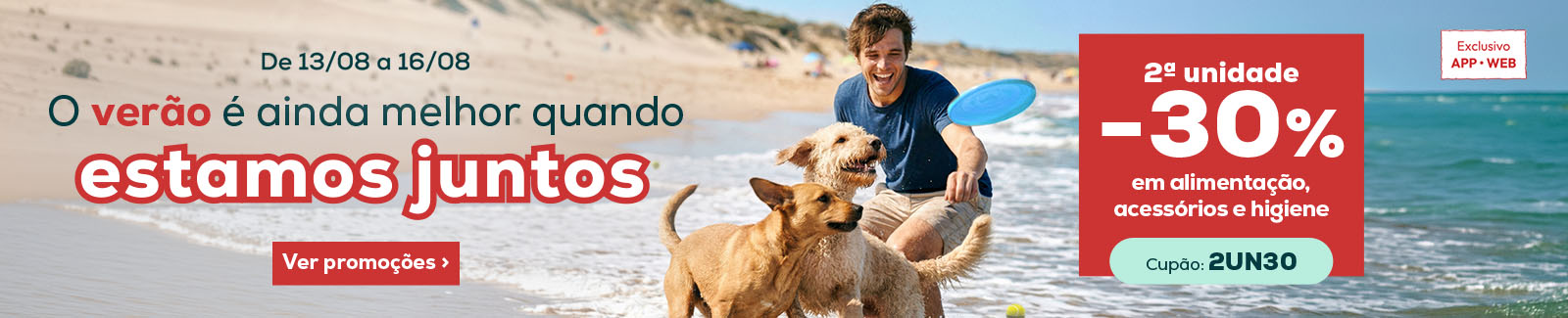 30% de desconto na segunda unidade
