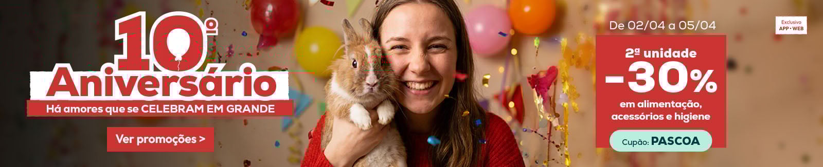 30% de desconto na segunda unidade