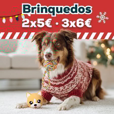2x5€ e 3x6€ numa seleção de brinquedos