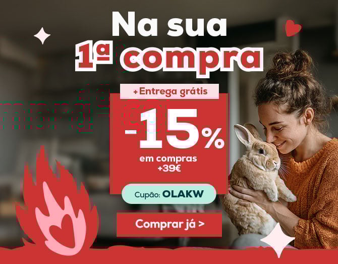 15% de desconto na sua primeira compra. Registe-se e aceda ao seu desconto