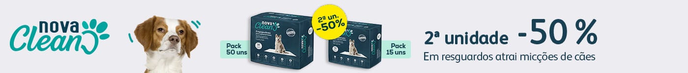 Nova Clean: -50% na 2.ª unidade em tapetes higiénicos Atrai Micções