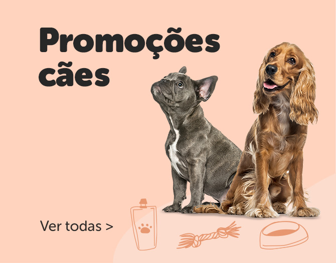 Promoções cães