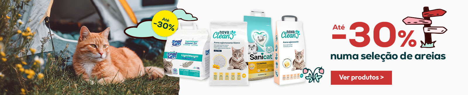 At&eacute; -30% numa sele&ccedil;&atilde;o de packs de areia
