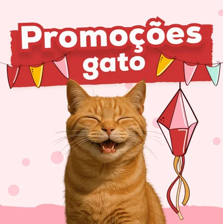 Promoções para gato