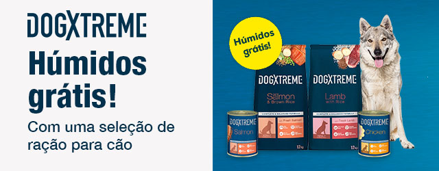 Dogxtreme: Alimentação húmida de oferta na compra de uma seleção de ração
