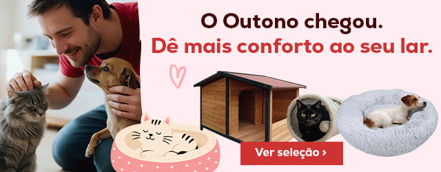 Prepare o seu lar para o outono, até -30% numa seleção de acessórios Prepare o seu lar para o outono, até -30% numa seleção de acessórios