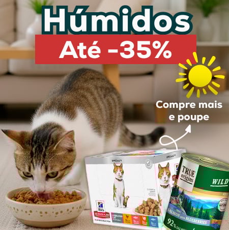 Até -35% numa seleção de alimentação húmida