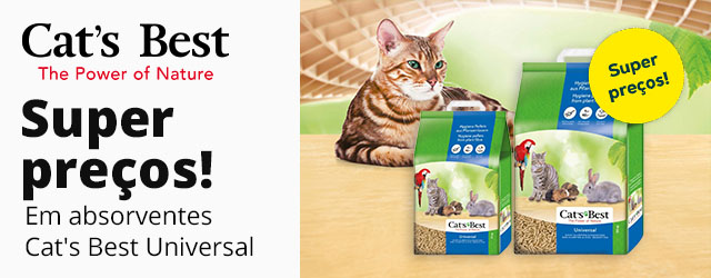 PT;KWK;JRS;GATO;ARENAS;JRS: Super preços em absorventes Cat's Best Universal