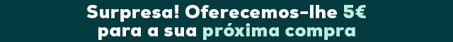 Surpresa! 5€ para a sua próxima compra