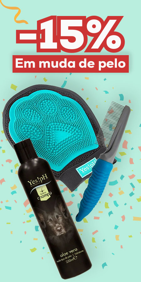 -15% numa seleção de acessórios para muda de pelo