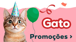 Promoções para gato