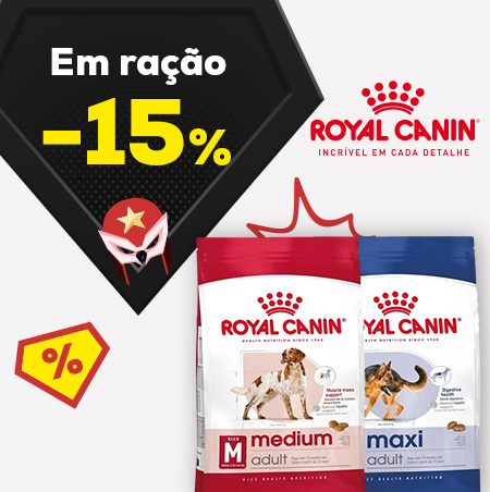 Royal Canin: -15% numa seleção de ração para cão