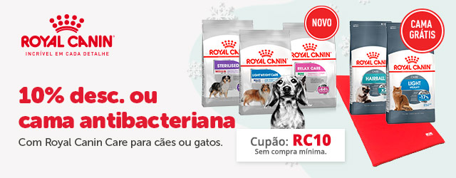 Grandes promoções com Royal Canin!