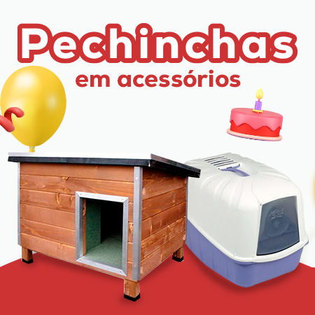 Super preço nos acessórios mais giros para o seu cão e gato