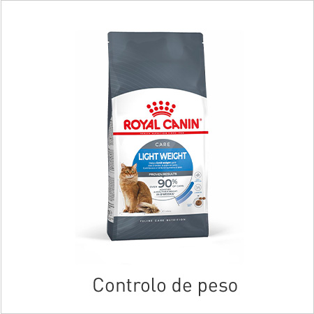 Royal Canin Light Weight. Ajuda o seu gato a controlar o peso.