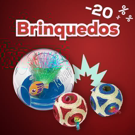 -20% numa seleção de brinquedos para gatos