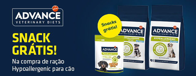 Advance Veterinary Diets: Snack de oferta na compra de ração hipoalergénica para cão