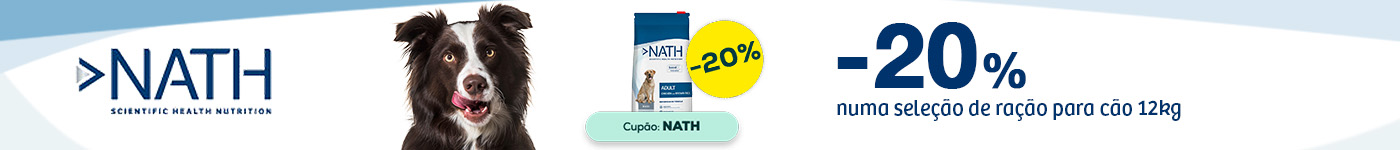 Nath: -20% na ração para cão Nath Maxi