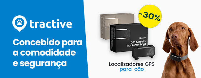 -30% numa seleção de GPS Tractive