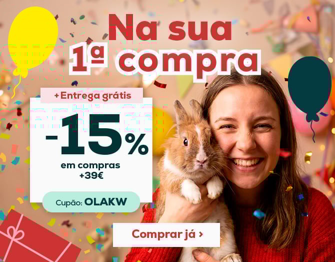 15% de desconto na sua primeira compra. Registe-se e aceda ao seu desconto