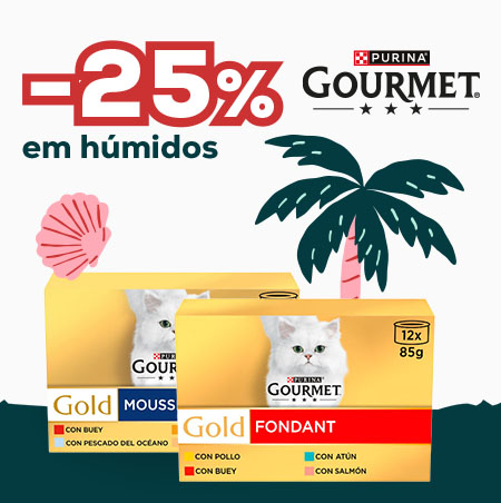 Gourmet: -25% em húmidos