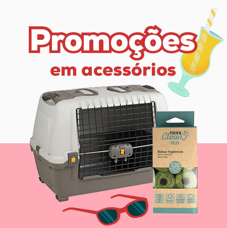 Mega descontos em acessórios para cão