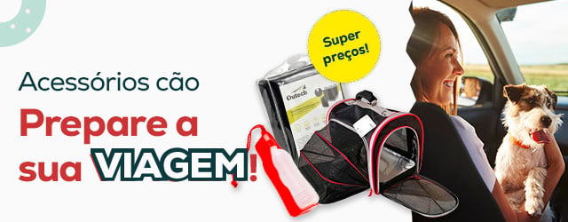 Acessórios para cão: prepare a sua viagem!