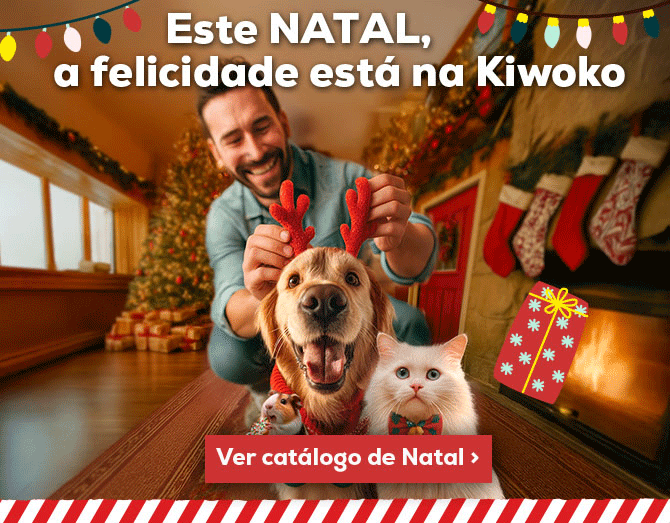 Toda a magia do Natal está na Kiwoko Toda a magia do Natal está na Kiwoko