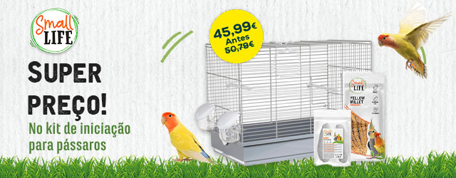 Small Life: Super preço em kit de iniciação para pássaros