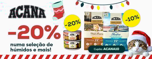 Acana: -20% numa seleção de alimentação húmida e mais!