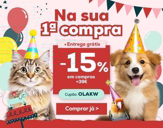 15% de desconto na sua primeira compra